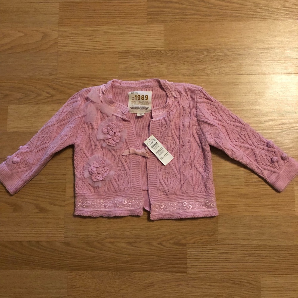 New “Children’s Place” cardigan size 24 months with tag